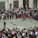 banco sabadell flash mob