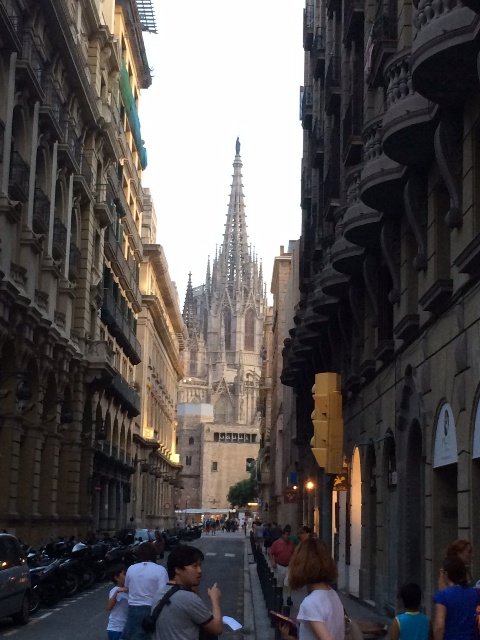 Barcelona Street Scene