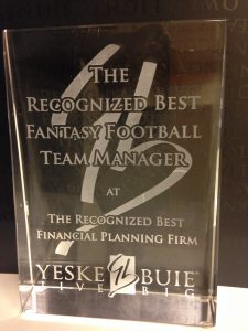 Fantasy Football Trophy